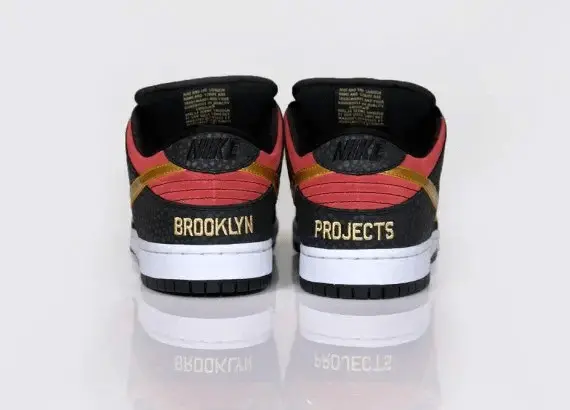 Giày Nike Brooklyn Projects x Dunk Low Pro Prm SB 'Walk Of Fame' 617859-076 - Ảnh 4