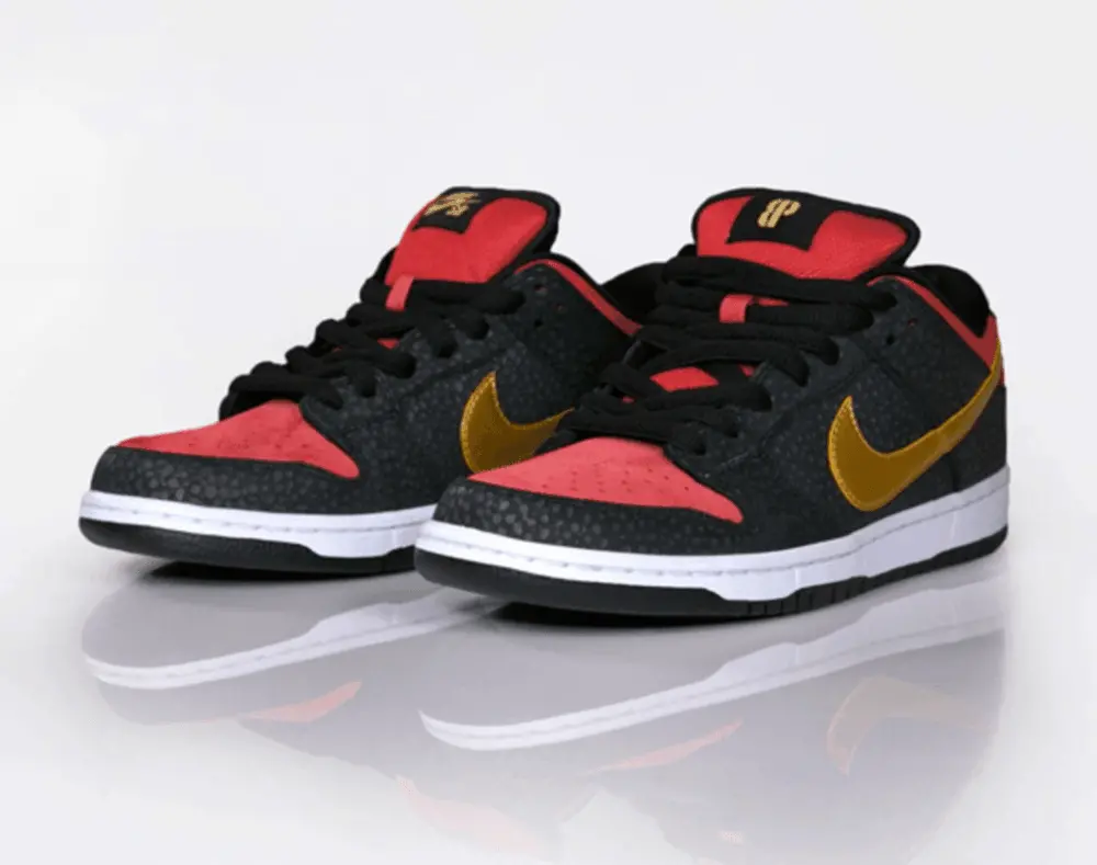 Giày Nike Brooklyn Projects x Dunk Low Pro Prm SB 'Walk Of Fame' 617859-076 - Ảnh 3