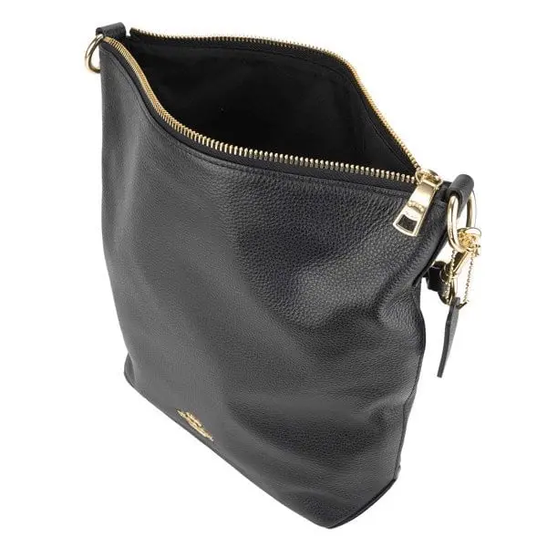 Túi Coach Abbey Duffel Shoulder Bag Black F31507 IMBLK - Ảnh 4
