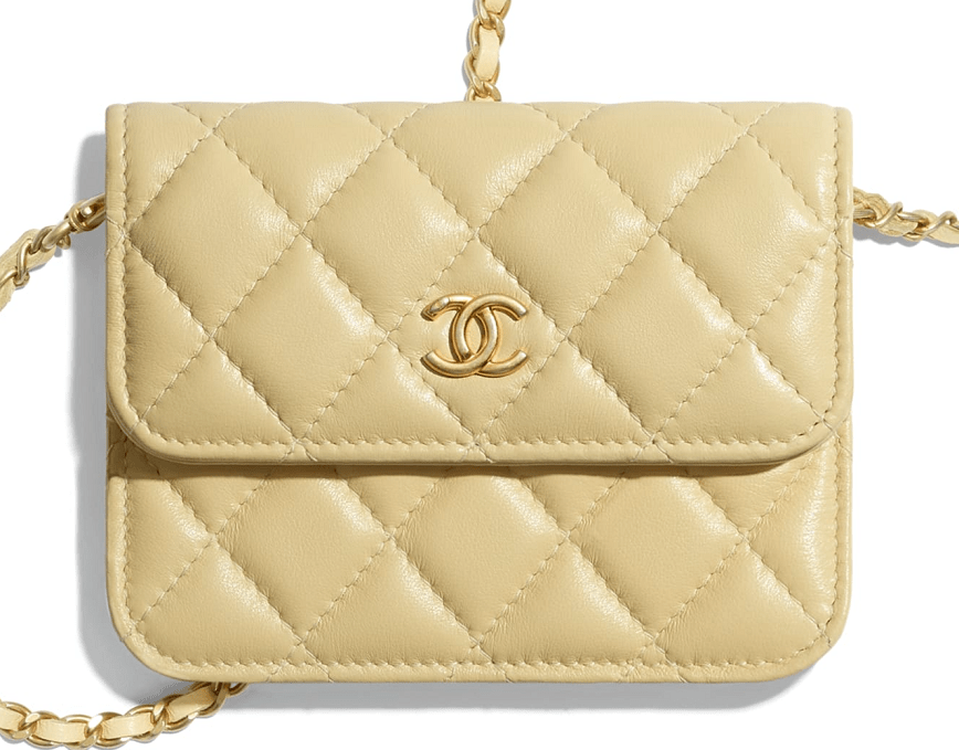 Túi Chanel Clutch On Chain Lambskin 'Gold' AP1628-B02916-NA105