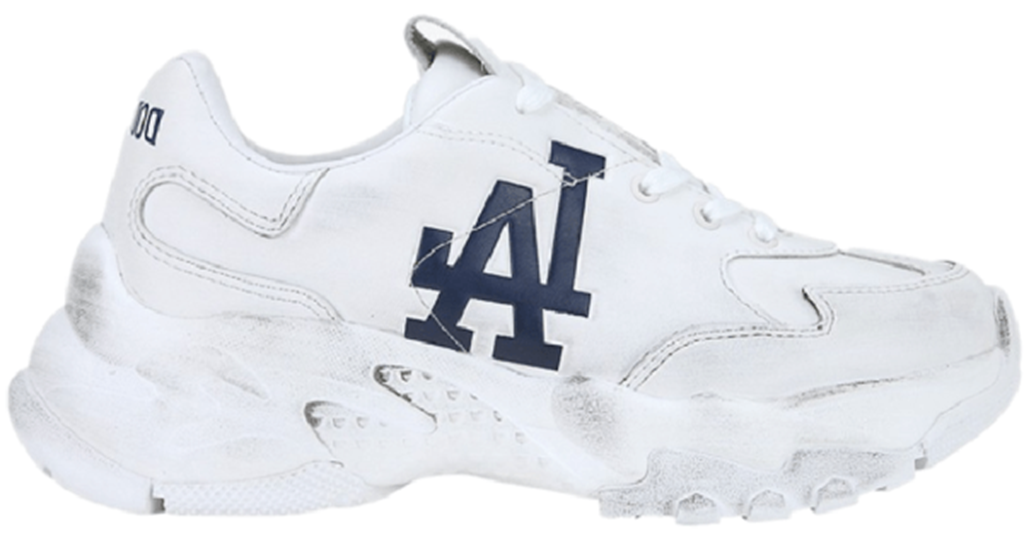 Giày MLB Bigball Chunky Vintage LA Dodgers 'White' 32SHC7011-07W