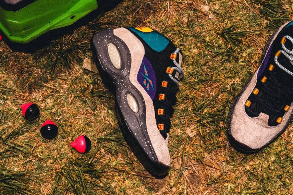 Alternative view of Giày Reebok Question x Nice Bubba Chuck's Fishing Multicolor FW1784