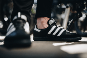 Alternative view of Giày Adidas Samba OG MS 'Black Metalic' BD7523