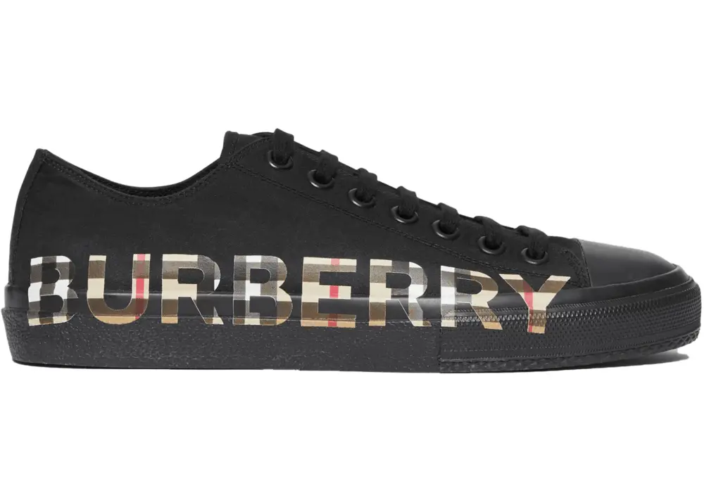 Giày Burberry Gabardine Vintage Check 80182751