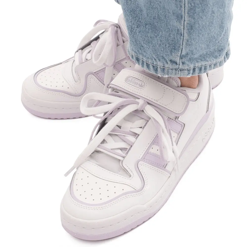 Alternative view of Giày Adidas Forum Plus 'White Purple Tint' FY3795