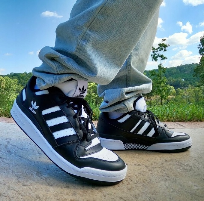 Giày Adidas Forum Low 'Black White' HQ1494 - Ảnh 4