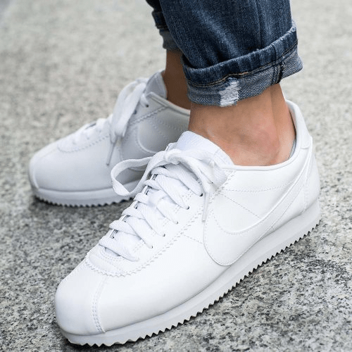 Giày Nike Wmns Classic Cortez Leather 'White' 807471-102 - Ảnh 2