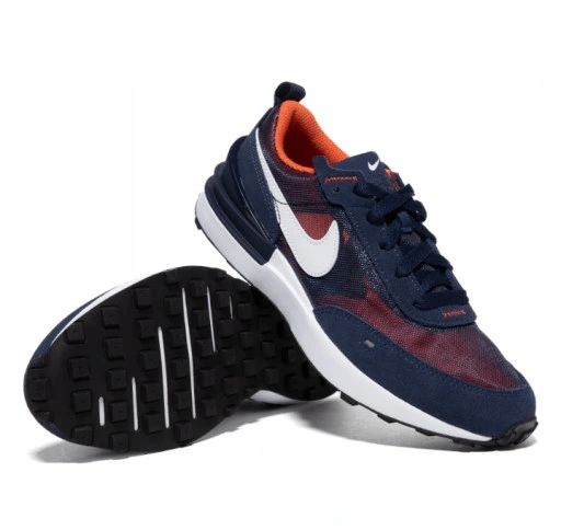Giày Nike Waffle One 'Navy Orange' DC0481-401 - Ảnh 4