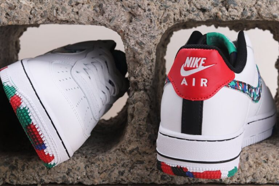 Giày Nike Air Force 1 Low 'Melted Crayon' CU4632-100 - Ảnh 6