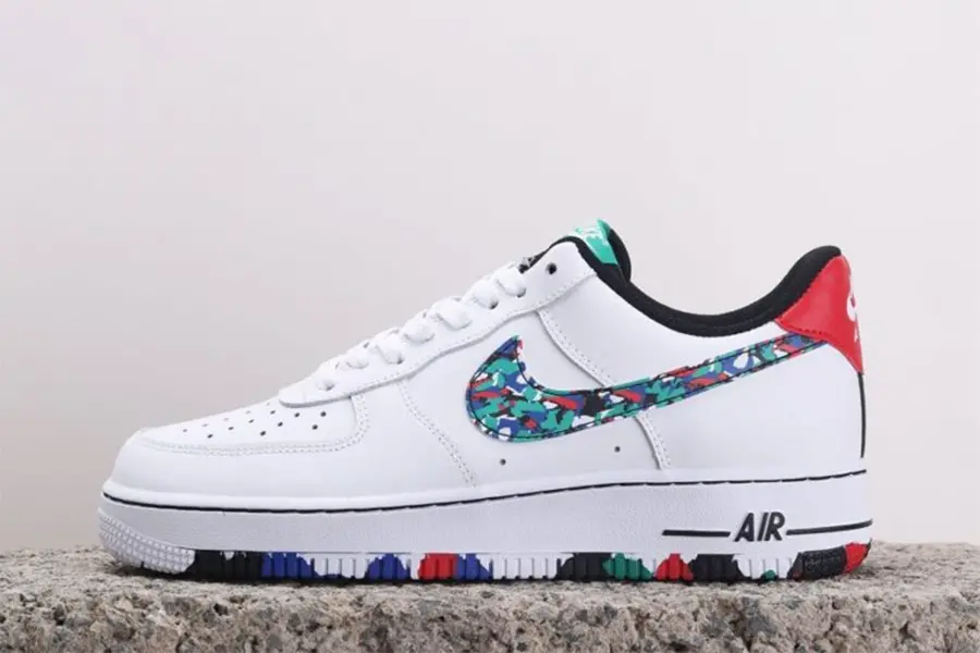 Giày Nike Air Force 1 Low 'Melted Crayon' CU4632-100 - Ảnh 3