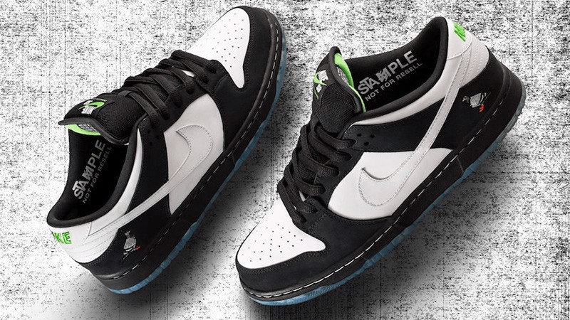 Giày Nike Jeff Staple x Dunk Low Pro SB 'Panda Pigeon' BV1310-013 - Ảnh 2