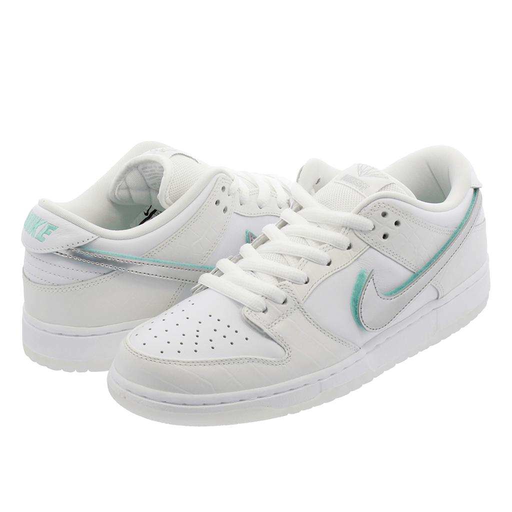 Giày Nike SB Dunk Low 'Diamond Supply Co White Diamond' BV1310-100 - Ảnh 4