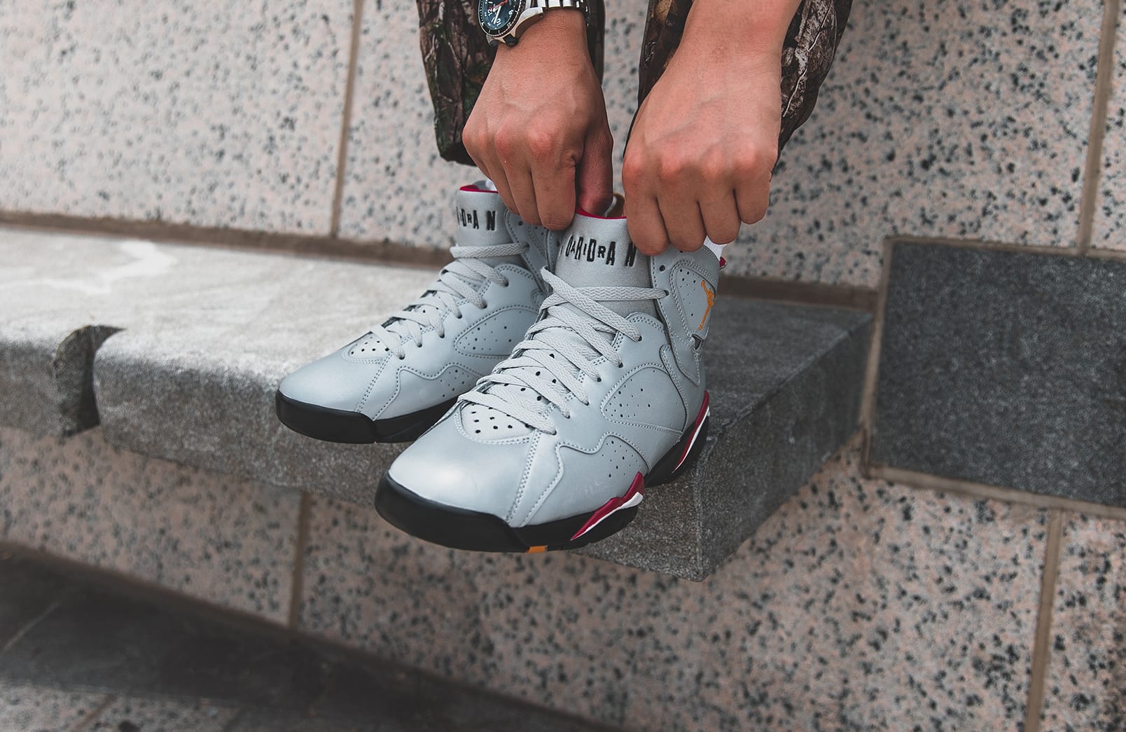 Giày Nike Jordan 7 Retro 'Reflections of a Champion' BV6281-006 - Ảnh 3