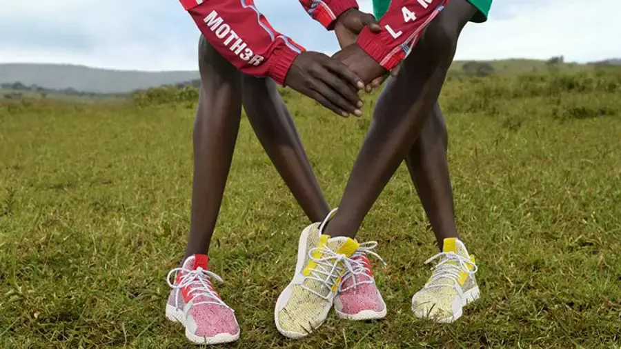 Giày Adidas Tennis Hu V2 Pharrell Solar 'Scarlet' BB9542 - Ảnh 3