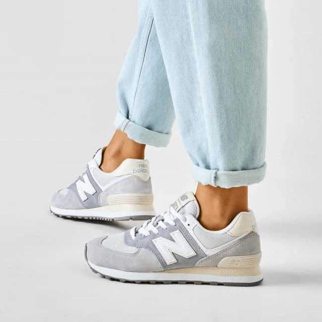 Giày New Balance Wmns 574 'Light Slate' WL574LBR - Ảnh 4