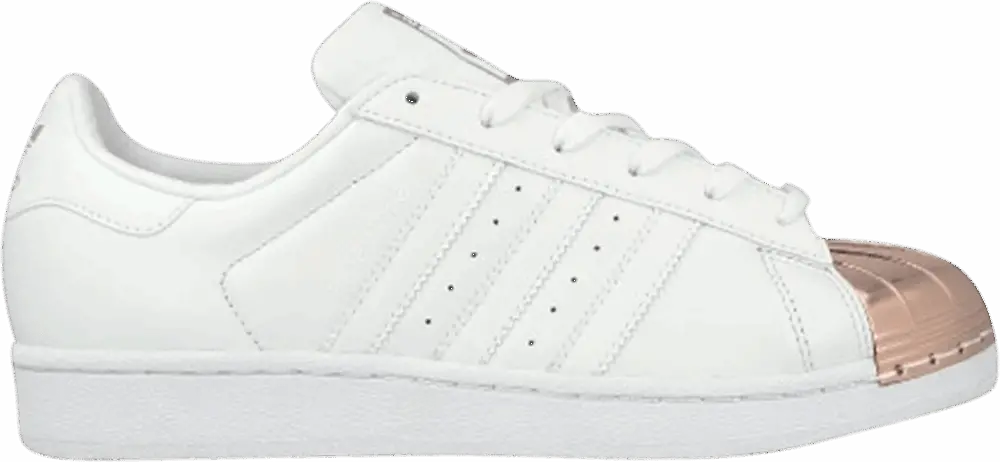 Giày Adidas Wmns Superstar Metal Toe 'White Copper Metallic' BY2882