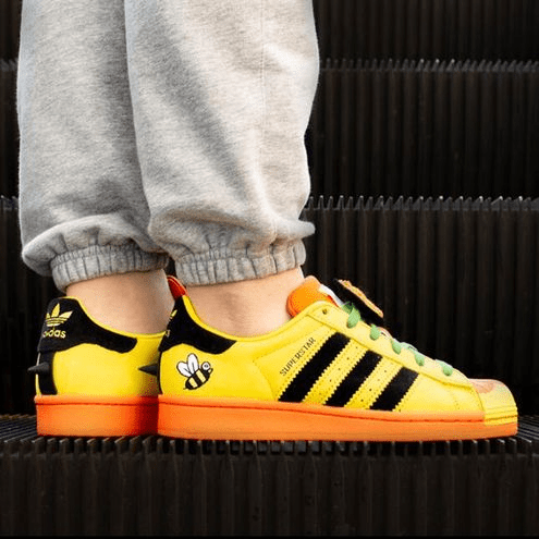 Giày Adidas Melting Sadness x Superstar 'Bee with You Pack - Yellow' FZ5254 - Ảnh 6