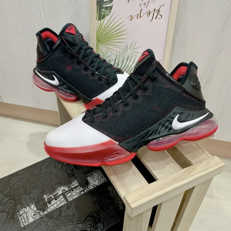 Giày Nike Lebron XIX Low EP 19 'Bred' DH1271-001 - Ảnh 4