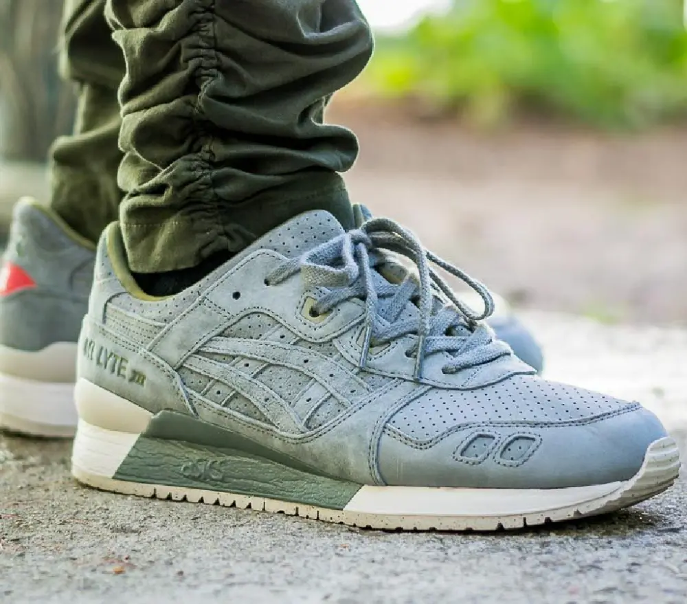 Alternative view of Giày Asics Gel Lyte 3 'Agave Green' H7E0L-8181
