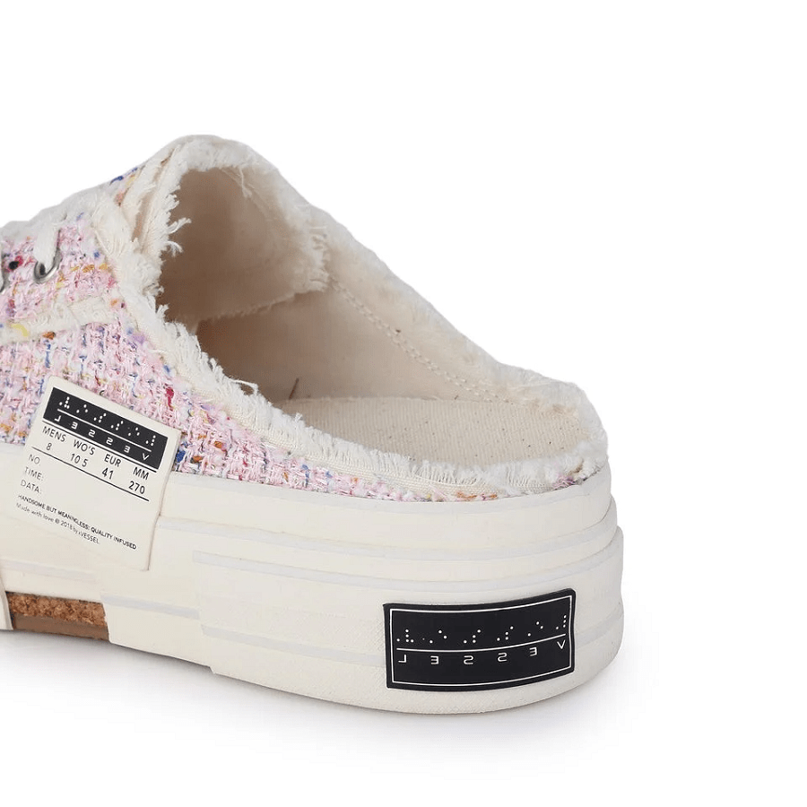 Giày xVESSEL G.O.P. Slip On 'Pink Tweed' - Ảnh 4