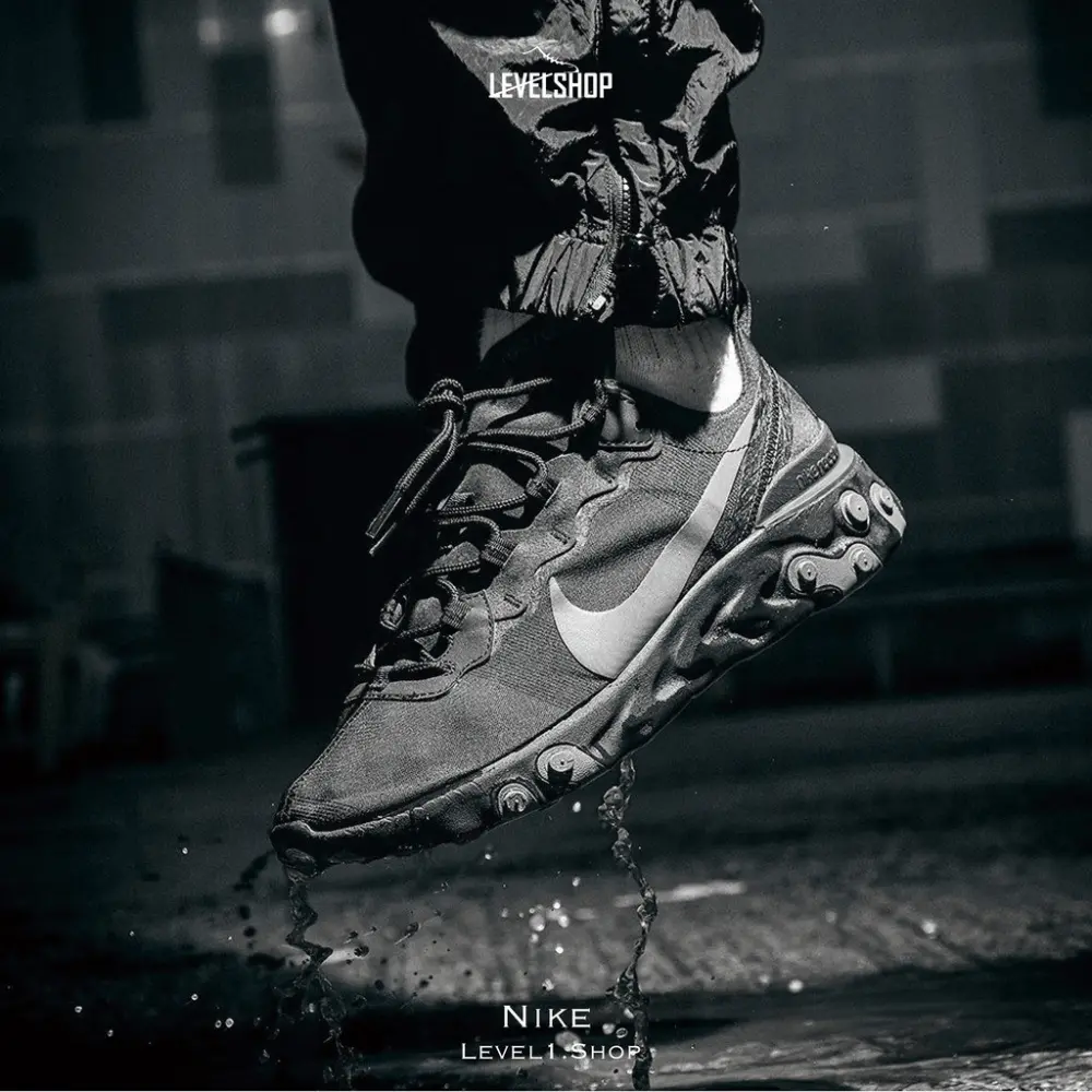 Giày Nike React Element 55 'Black Reflect' BV1507-002 - Ảnh 5