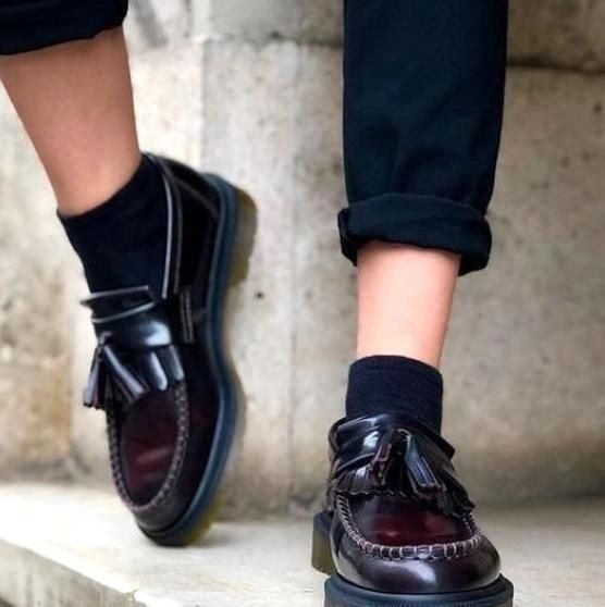 Giày Dr. Martens Adrian Arcadia 'Cherry Red' 24370600 - Ảnh 2