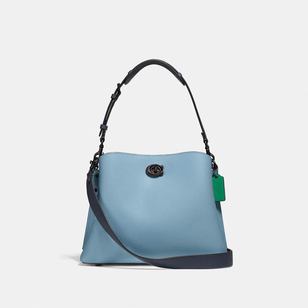 Túi Coach Willow Signature Canvas 'Colorblock' C2267 V5AZU - Ảnh 4