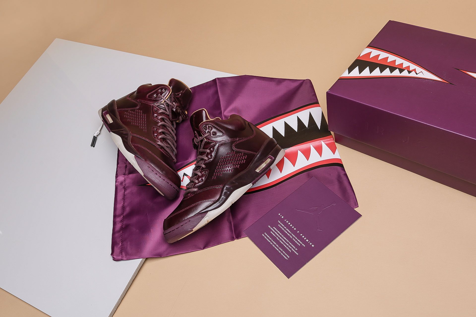 Giày Nike Jordan 5 Retro Premium 'Wine' 881432-612 - Ảnh 4