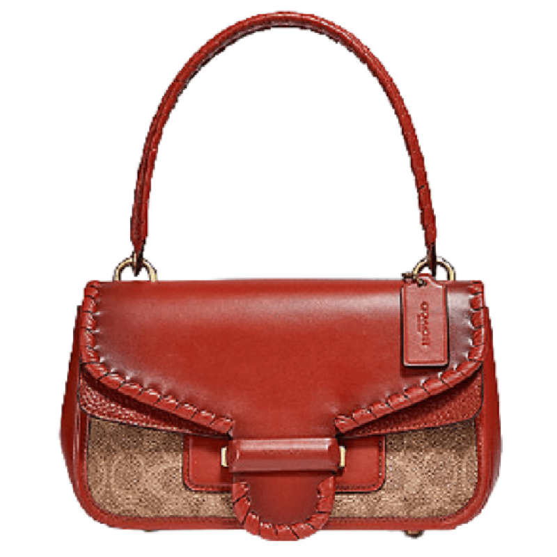 Túi Coach Cody Shoulder Bag In Sinature Canvas With Whipstick C2583 B4NQ4