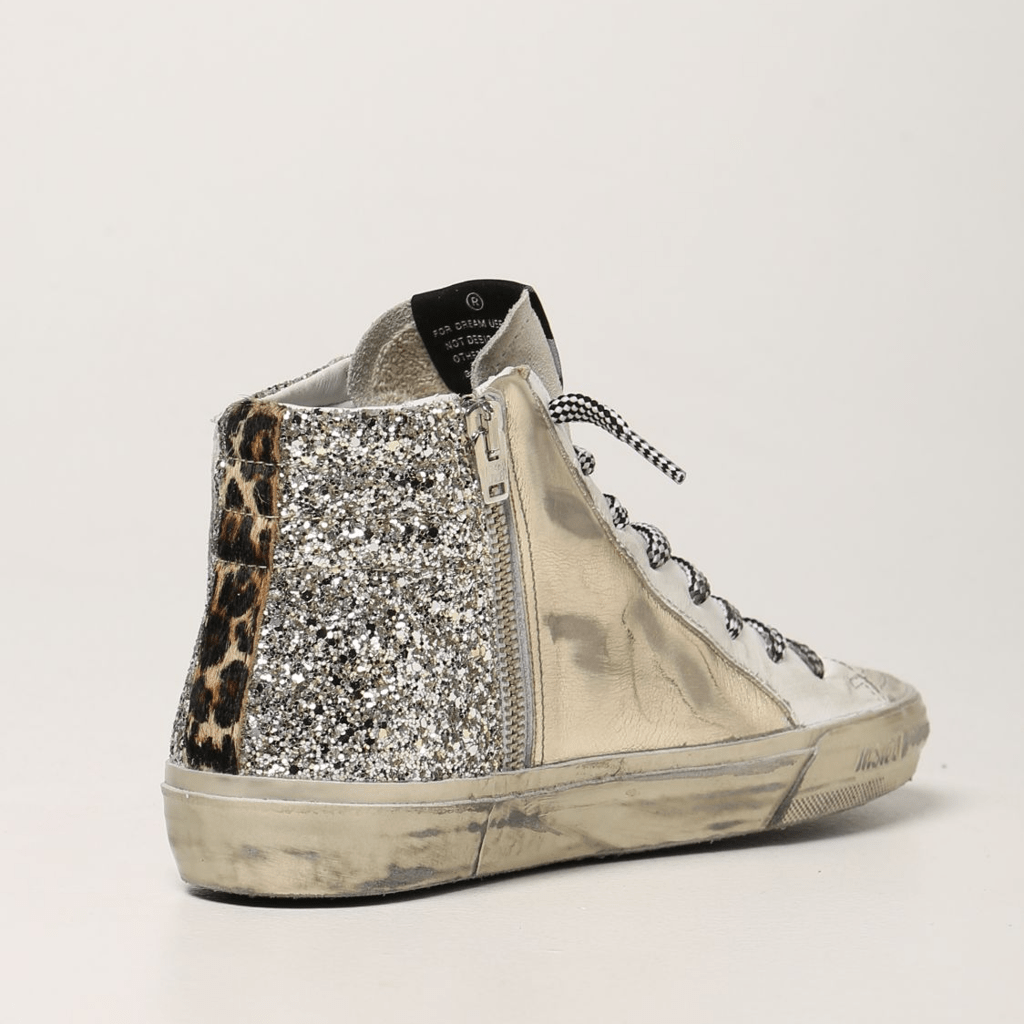 Giày Golden Goose Slide Leather High-Top GWF00116-F001884-65147 - Ảnh 3