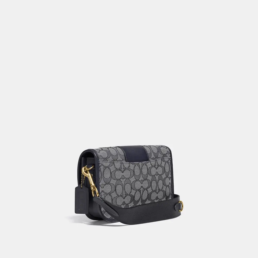Túi Coach Dinky 23 In Signature Jaccquard C2673 OLNAV - Ảnh 4