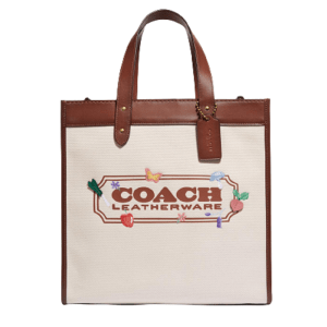 Túi Coach Field Tote With Garden Embroidery Coach Badge C2774 B4 NA
