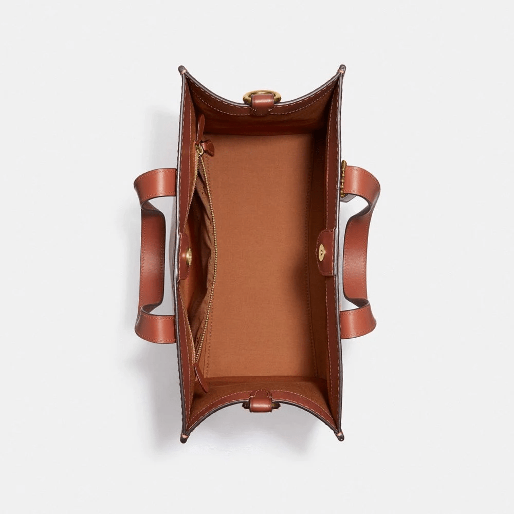 Túi Coach Field Tote With Garden Embroidery Coach Badge C2774 B4 NA - Ảnh 3