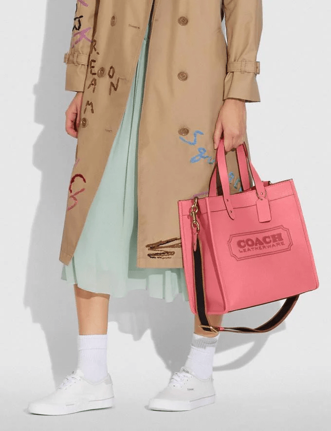 Túi Coach Field Tote With Coach Badge C2781 B4RRJ - Ảnh 5