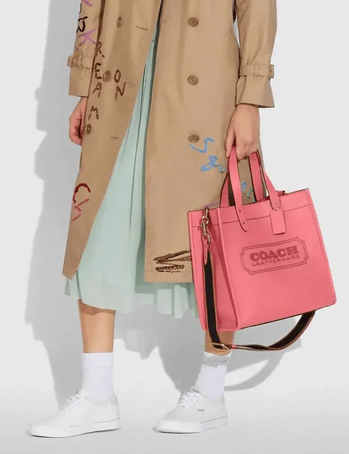 Túi Coach Field Tote With Coach Badge C2781 B4RRJ - Ảnh 5