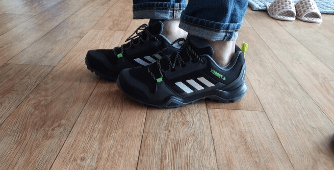 Giày Adidas Terrex AX3 GORE-TEX Hiking 'Core Black' FX4566 - Ảnh 2