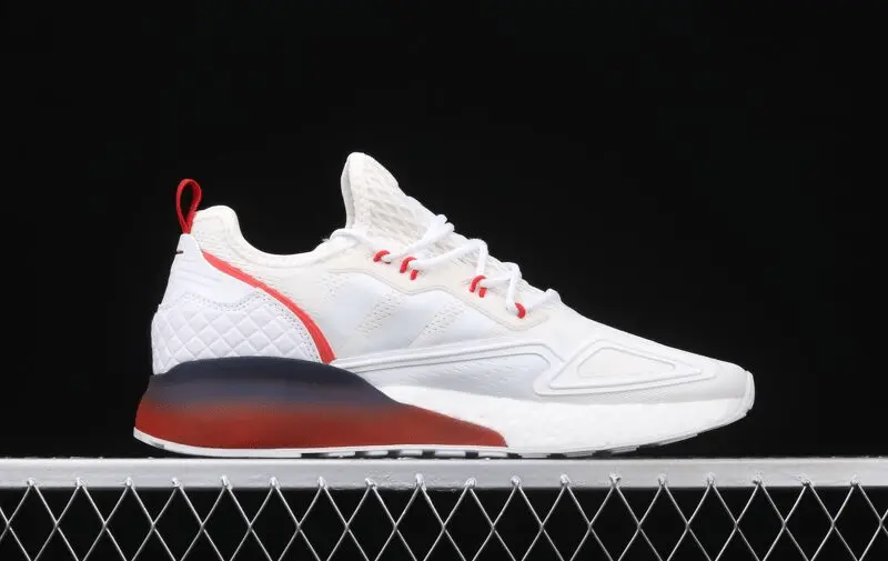 Giày Adidas ZX 2K Boost 'Gradient Fade Sole - Cloud White' FZ4640 - Ảnh 5