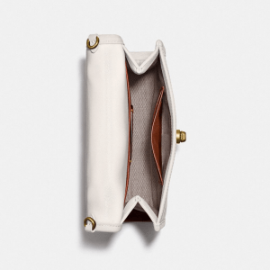 Alternative view of Túi Coach Kip Crossbody Bag Leather Ivory C3486 B4 HA