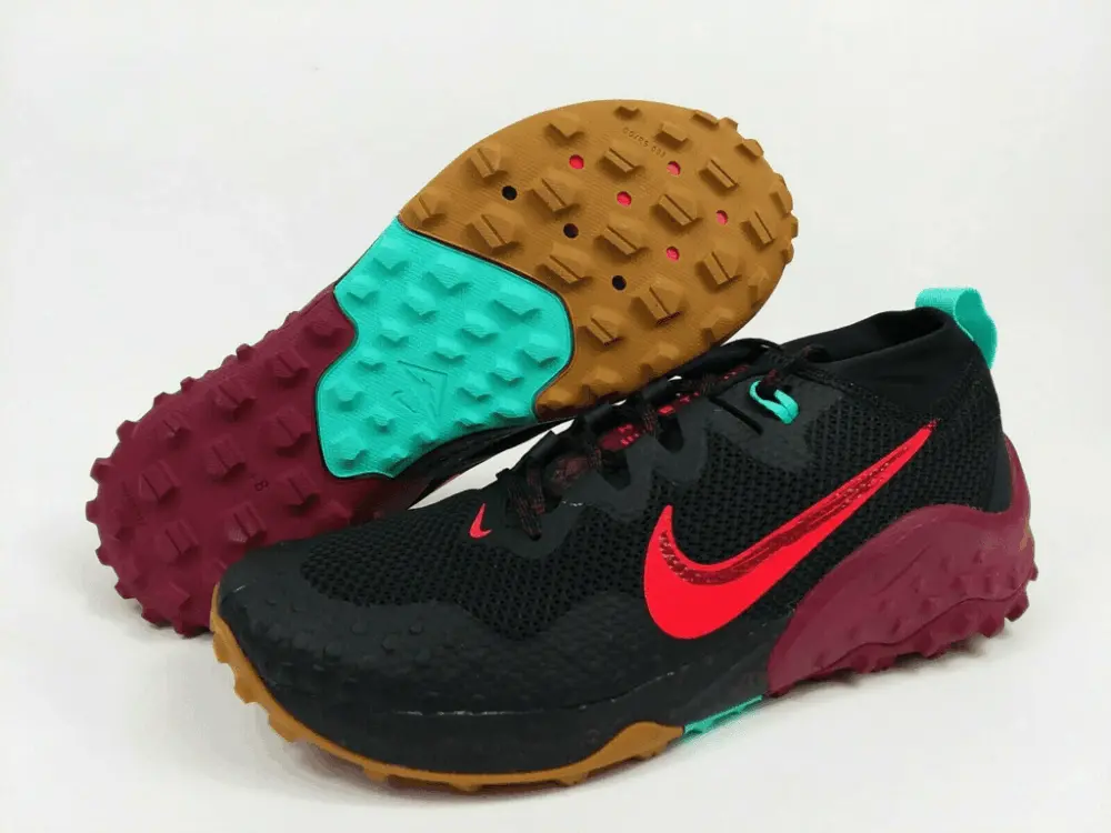 Giày Nike Wildhorse 7 Running Trail Shoes 'Black Crimson' CZ1856-001 - Ảnh 3