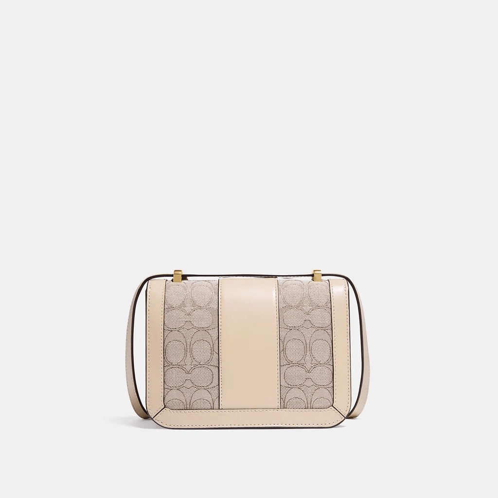 Túi Coach Alie 18 In Sinagture Jaccquard 'Snake Skin' C3760 B4SHG - Ảnh 3