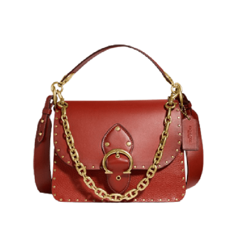 Túi Coach Beat Shoulder Bag With Rivets C3838 B4SAR