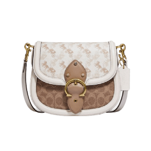 Túi Coach Beat Saddle Bag With Horse And Carriage Print C3841 B4SN5