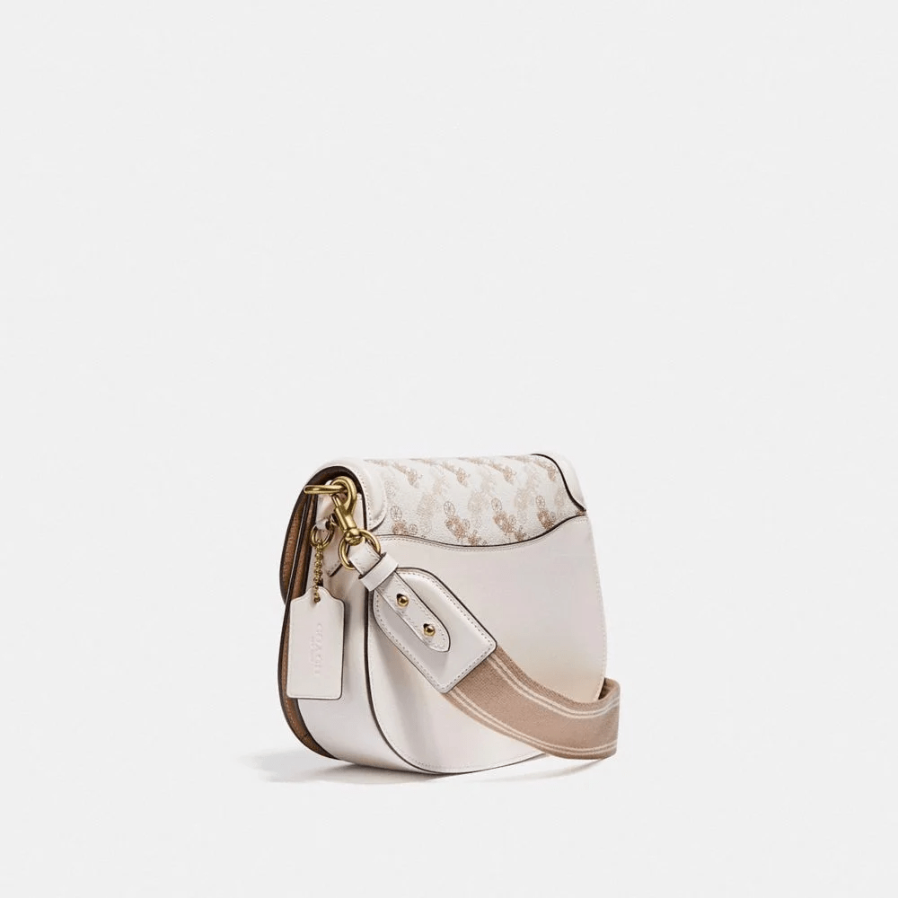 Túi Coach Beat Saddle Bag With Horse And Carriage Print C3841 B4SN5 - Ảnh 3