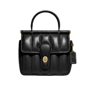 Túi Coach Willis Top Handle 18 'With Quilting' C3844 B4 BK