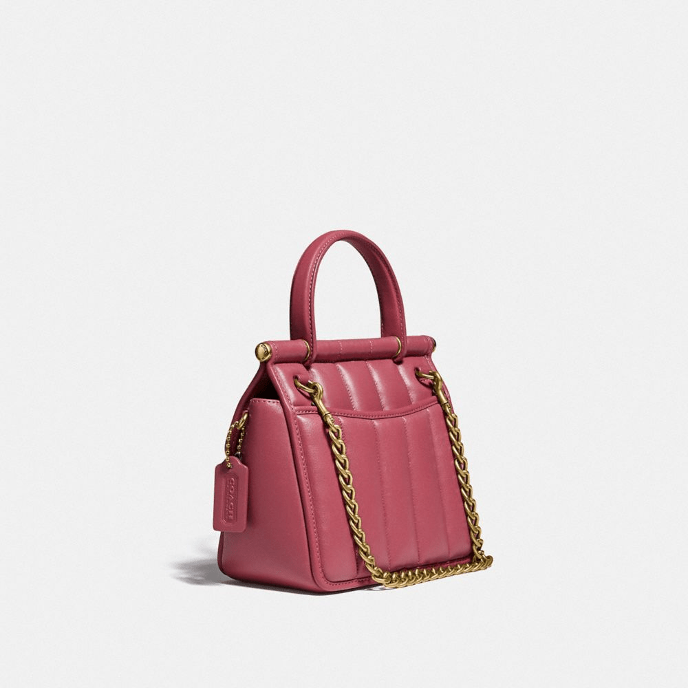 Túi Coach Willis Top Handle 18 C3844 B4 U6 - Ảnh 5