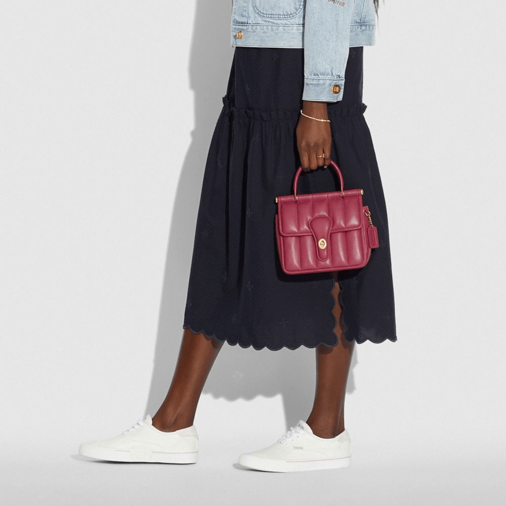 Túi Coach Willis Top Handle 18 C3844 B4 U6 - Ảnh 2