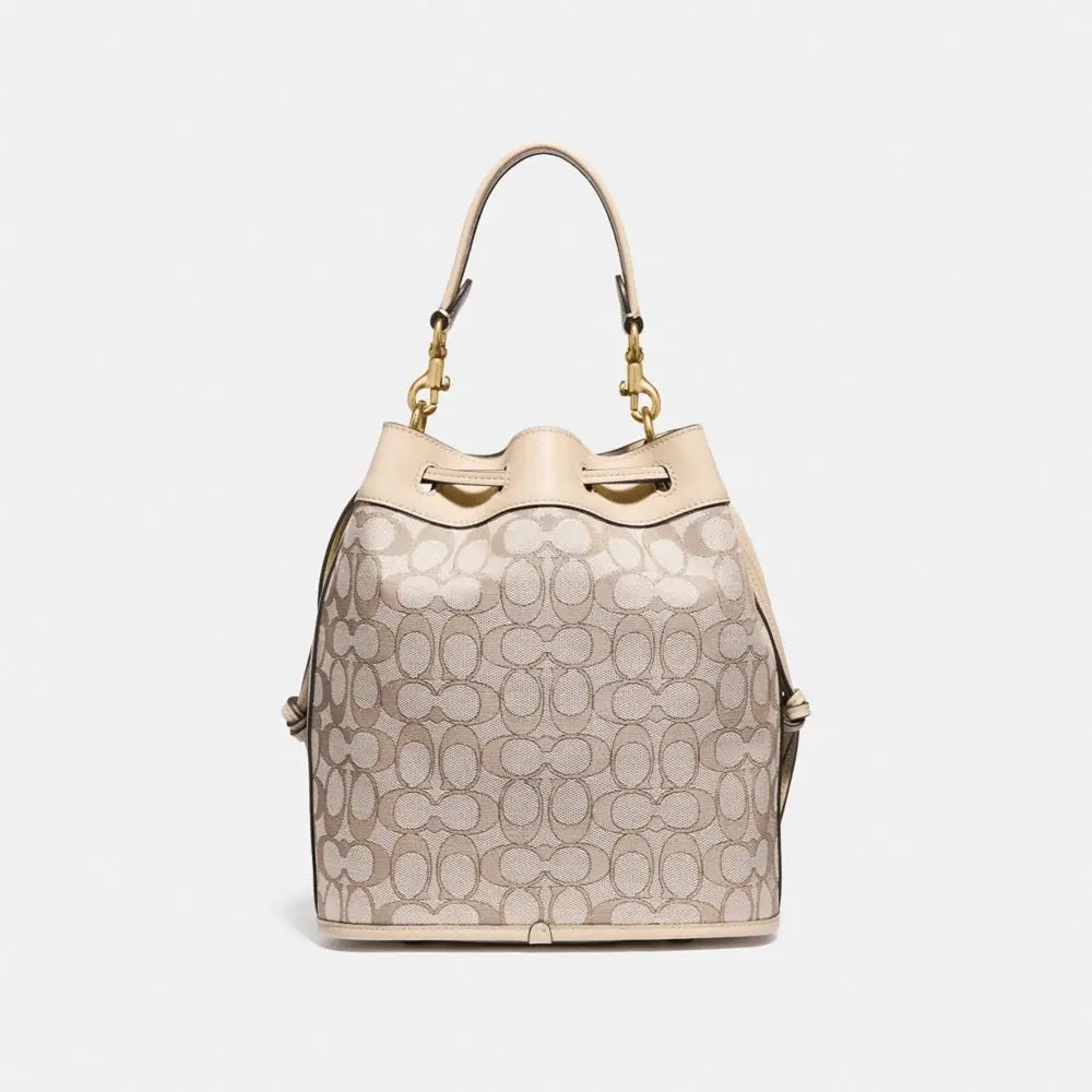Túi Coach Field Bucket Bag Canvas 'Beige' C3853 B4SHG - Ảnh 4