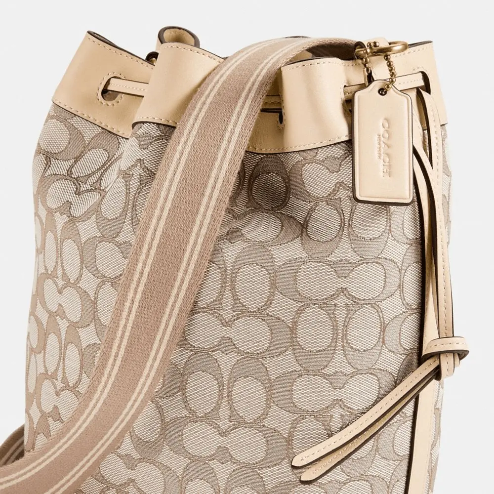 Alternative view of Túi Coach Field Bucket Bag Canvas 'Beige' C3853 B4SHG