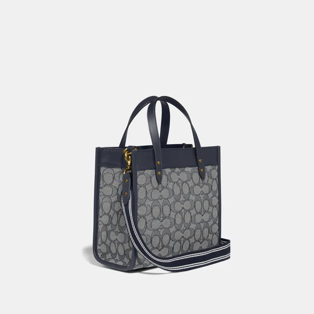 Alternative view of Túi Coach Field Tote 22 In Signature Jacquard C3865 B4RH3