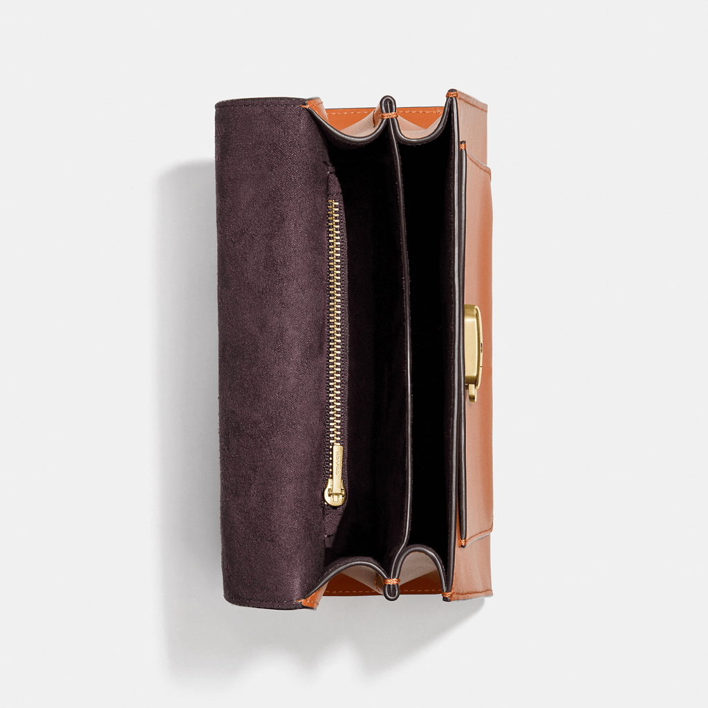 Túi Coach Tabby Top Handle 20 With Snakeskin Detail C3887 B4SN7 - Ảnh 4